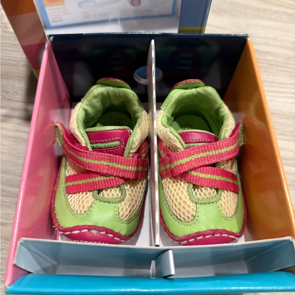 Stride Rite bright green